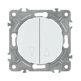 Spínač na rolety ELECTROMALT OVAL OVA1030W bílý