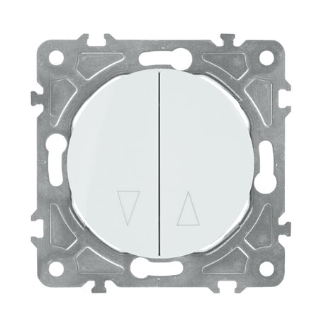 Spínač na rolety ELECTROMALT OVAL OVA1030W bílý