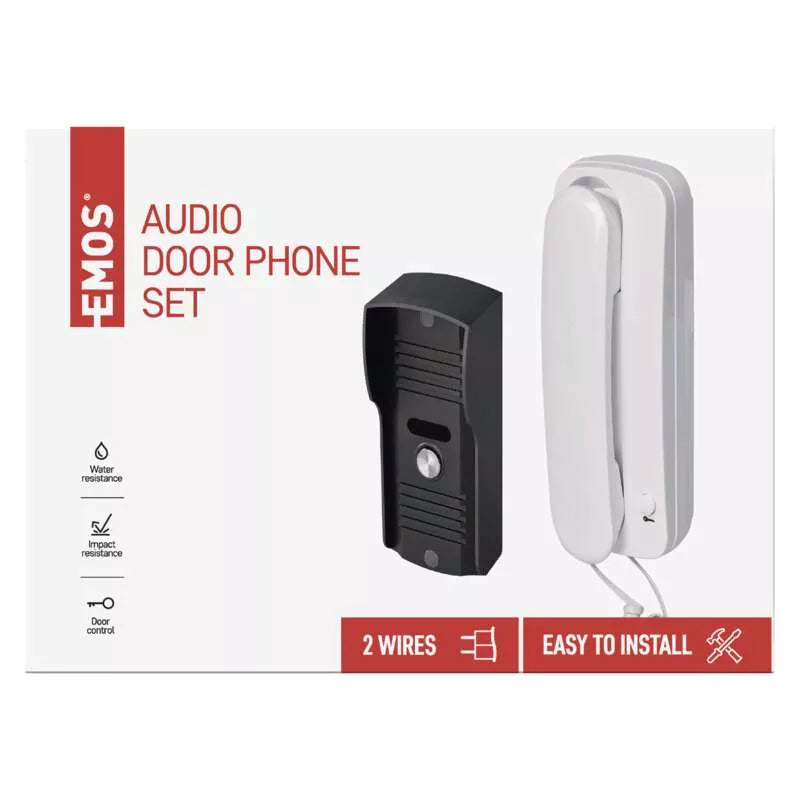 Sada domovního audiotelefonu H1085, 1 účastník