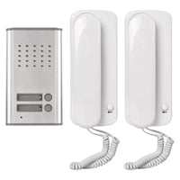 Sada domovního audiotelefonu H1086, 2 účastníci