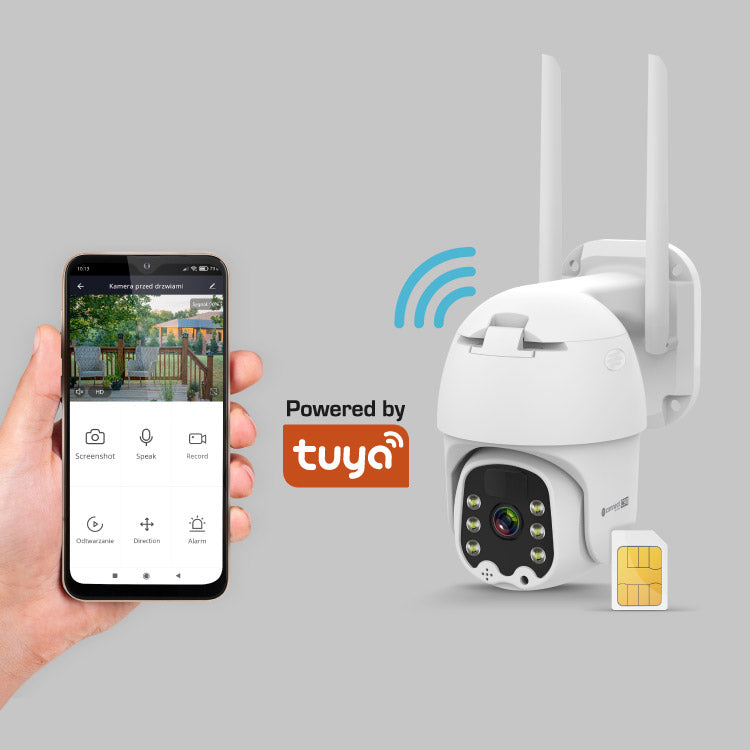 Kamera KRUGER & MATZ Connect C100 Solar 4G Tuya