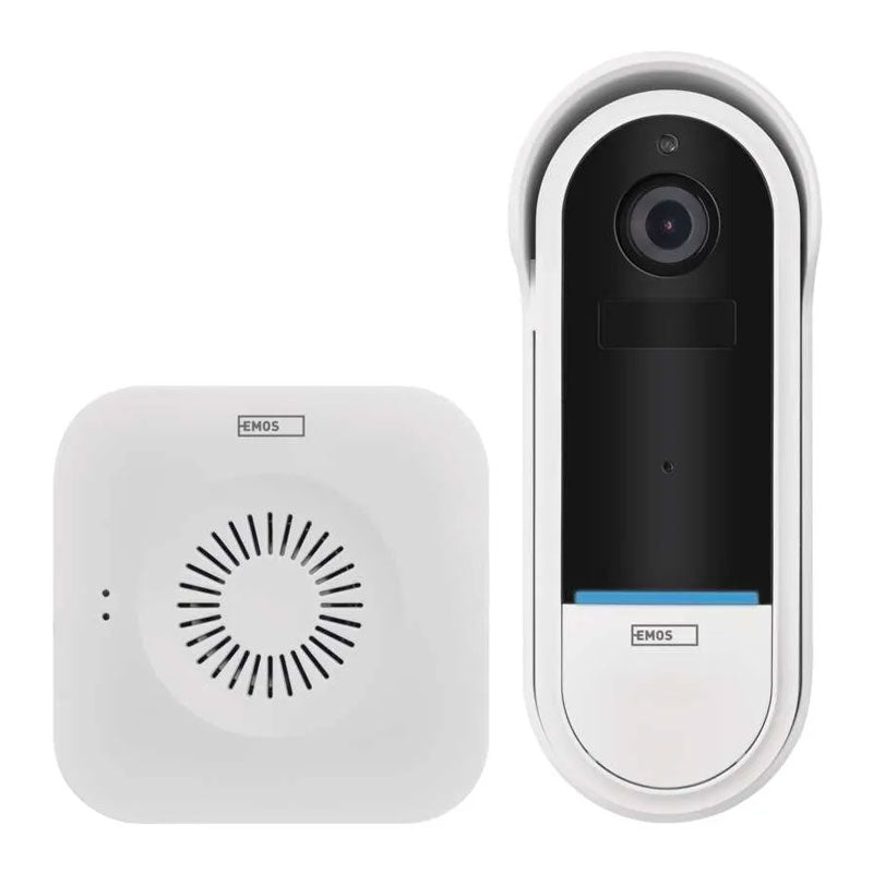 GoSmart domovní bezdrátový bateriový videozvonek EMOS H4032 IP-15S s WiFi