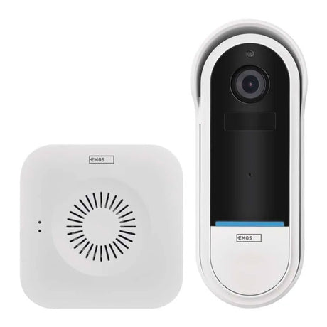 GoSmart domovní bezdrátový bateriový videozvonek EMOS H4032 IP-15S s WiFi
