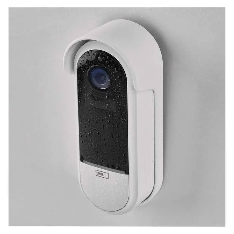 GoSmart domovní bezdrátový bateriový videozvonek EMOS H4032 IP-15S s WiFi
