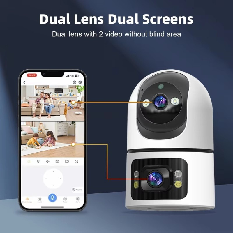 Kamera IMMAX NEO Lite 07805L Double WiFi Tuya