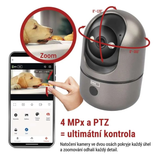 GoSmart vnitřní otočná kamera EMOS IP-220W s WiFi