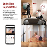 GoSmart vnitřní otočná kamera EMOS IP-220W s WiFi