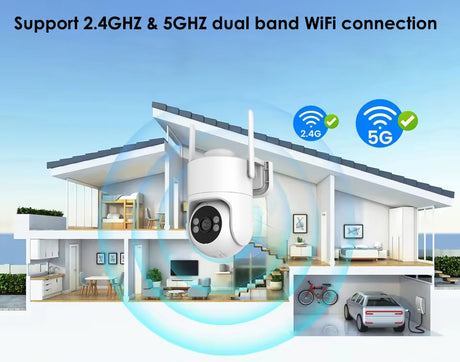 Kamera IMMAX NEO Lite 07819L Sentry dual band WiFi Tuya