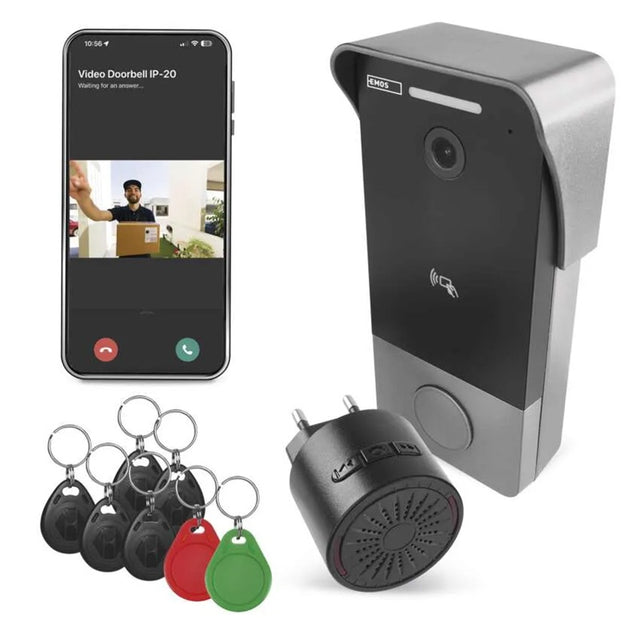 GoSmart videozvonek EMOS IP-20PoE WiFi Tuya