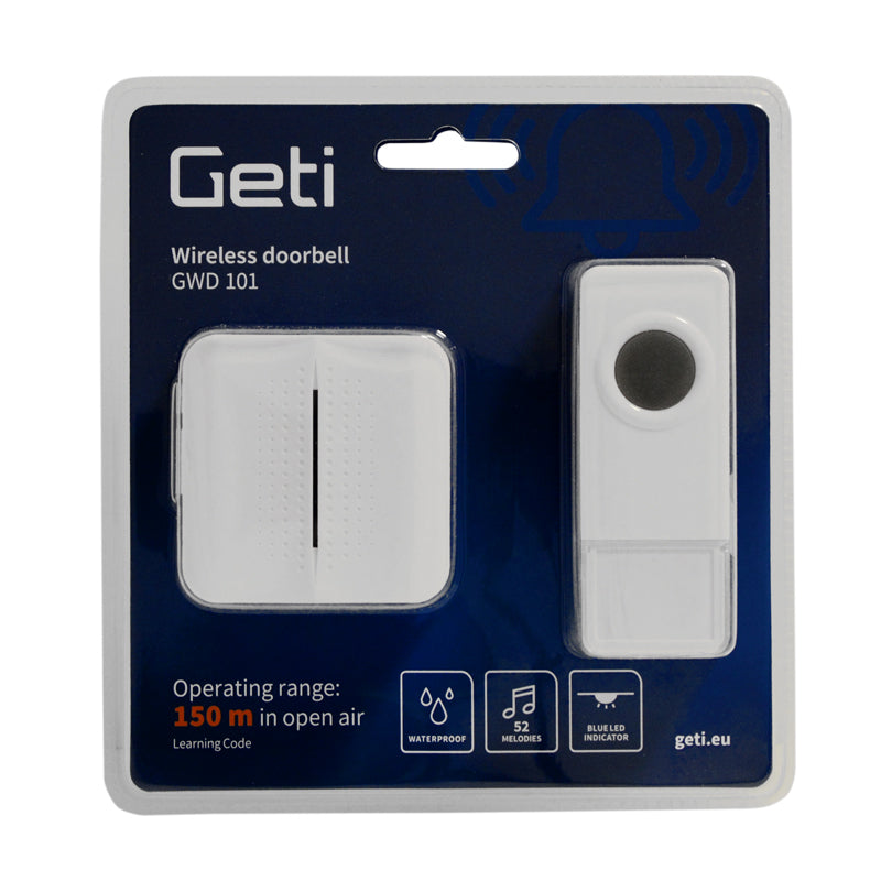 Zvonek bezdrátový GETI GWD101 mini