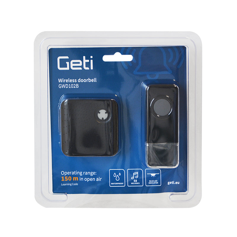 Zvonek bezdrátový GETI GWD102B mini