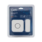 Zvonek bezdrátový GETI GWDK108W kinetický