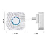 Zvonek bezdrátový GETI GWDK108W kinetický