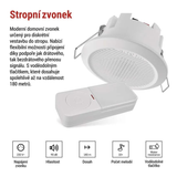 Zvonek bezdrátový EMOS P57103 vestavný