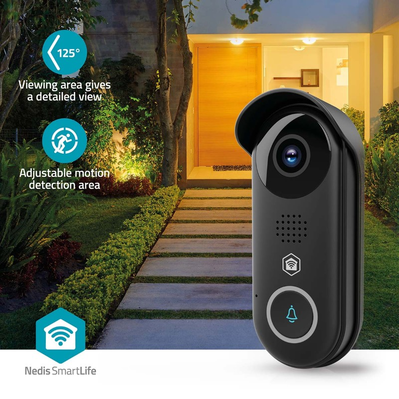 Videotelefon NEDIS WIFICDP11BK WiFi Tuya