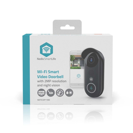 Videotelefon NEDIS WIFICDP11BK WiFi Tuya