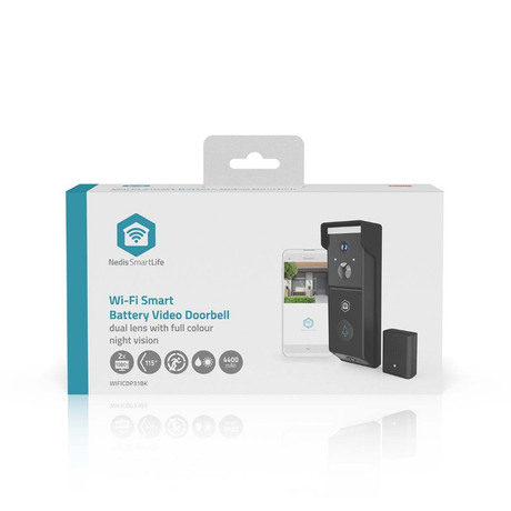Videotelefon NEDIS WIFICDP31BK WiFi Tuya