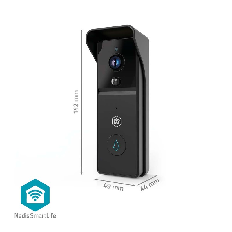 Videotelefon NEDIS WIFICDP21BK WiFi Tuya