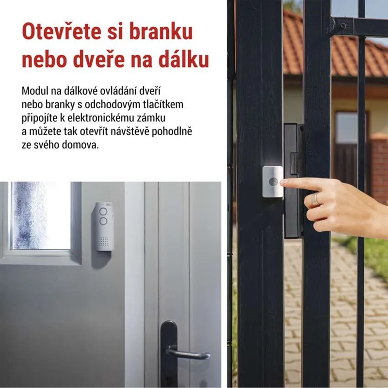Sada bezdrátového domovního audiotelefonu H1087, 1 účastník