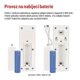 Sada bezdrátového domovního audiotelefonu H1087, 1 účastník