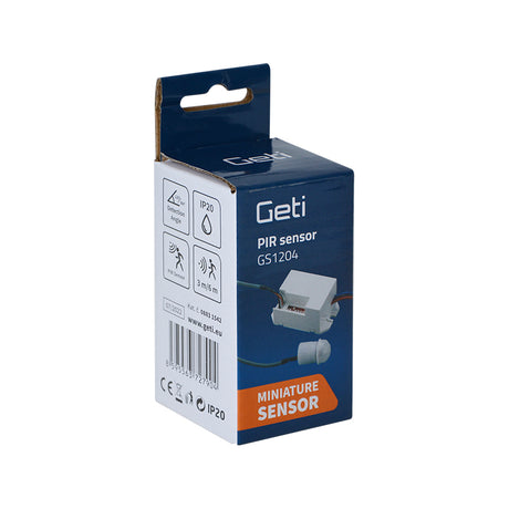 Čidlo pohybové PIR GETI GS1204