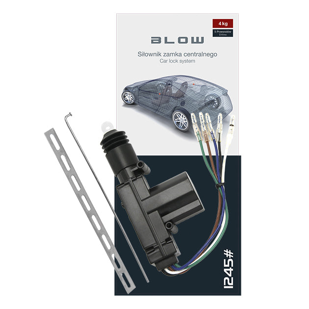 Motor pro centrální zamykání BLOW 1245 5-žílový 4kg
