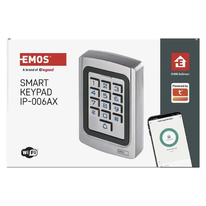 GoSmart Kódová klávesnice EMOS IP-006AX, WiFi