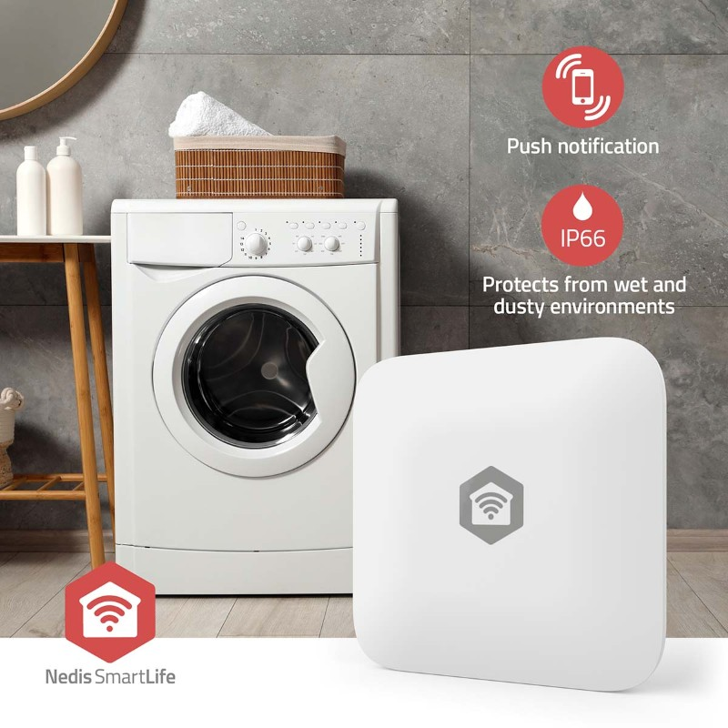 Smart detektor úniku vody NEDIS ZBSW11WT Zigbee