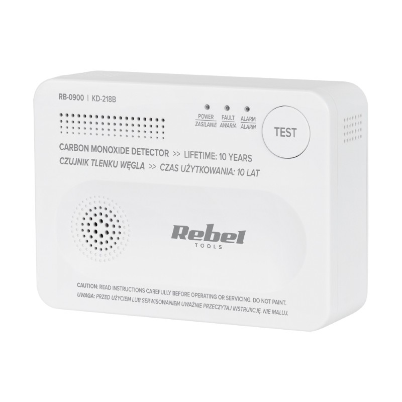 Detektor plynu REBEL KD-218B oxid uhelnatý