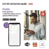 GoSmart detektor kouře EMOS TS380C-HW WiFi Tuya