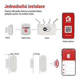 GoSmart bezdrátový dveřní senzor EMOS IP-2011Z, ZigBee