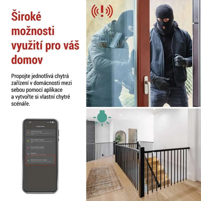 GoSmart PIR senzor (pohybové čidlo) EMOS IP-2210Z ZigBee Tuya