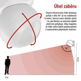 GoSmart PIR senzor (pohybové čidlo) EMOS IP-2210Z ZigBee Tuya