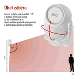 GoSmart alarm EMOS  IP-126L GUARDIAN s pohybovým čidlem WiFi Tuya
