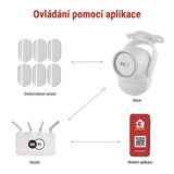 GoSmart alarm EMOS  IP-126L GUARDIAN s pohybovým čidlem WiFi Tuya