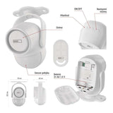 GoSmart alarm EMOS  IP-126L GUARDIAN s pohybovým čidlem WiFi Tuya