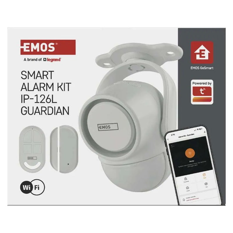 GoSmart alarm EMOS  IP-126L GUARDIAN s pohybovým čidlem WiFi Tuya
