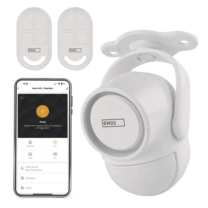 GoSmart alarm EMOS  IP-126L GUARDIAN s pohybovým čidlem WiFi Tuya