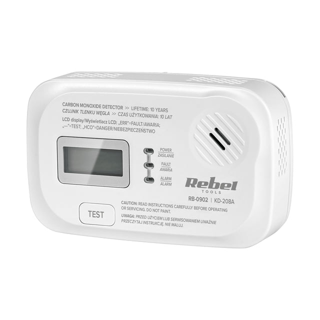 Detektor oxidu uhelnatého REBEL RB-0902