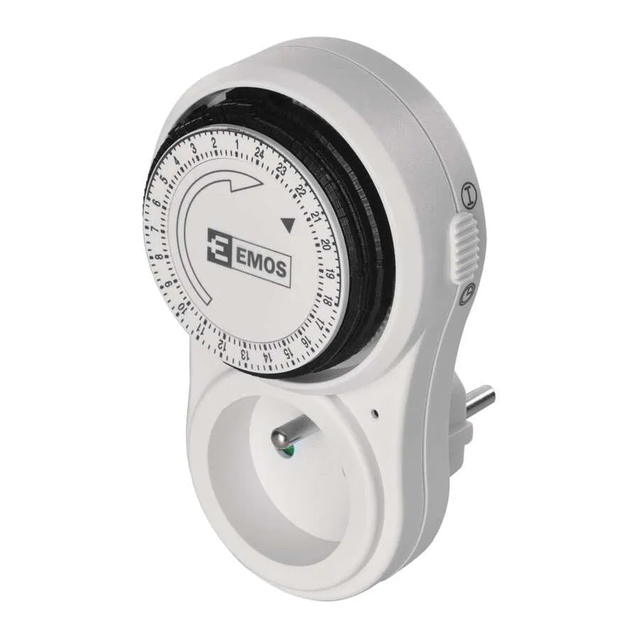 Spínací zásuvka EMOS P5503 mechanická denní