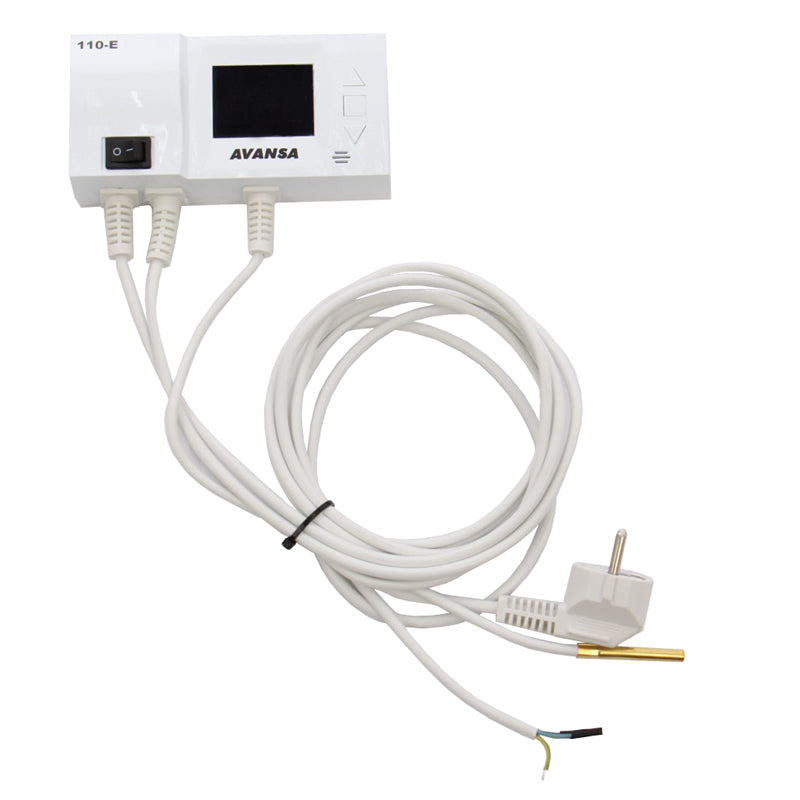 Termostat AVANSA 110E příložný