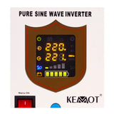 Zdroj záložní KEMOT PROsinus-800 12V 230V 800VA 500W Black