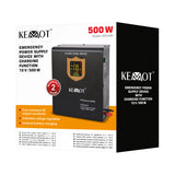 Zdroj záložní KEMOT PROsinus-800 12V 230V 800VA 500W Black nástěnný