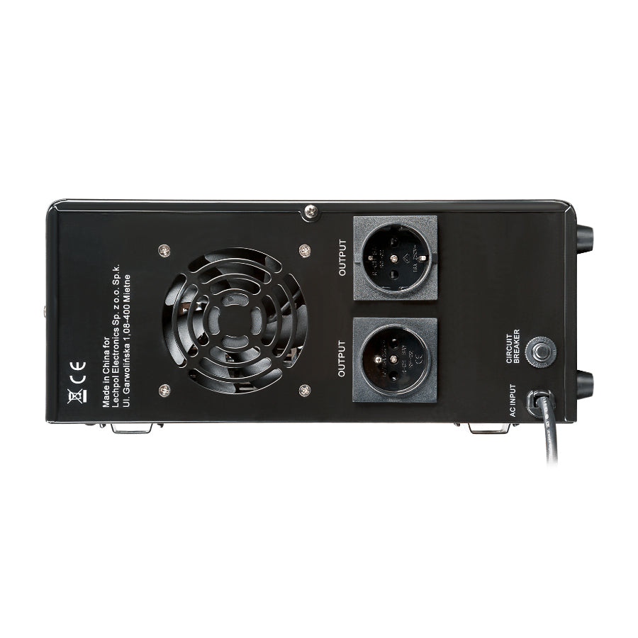 Zdroj záložní KEMOT PROsinus-1000 12V 230V 1000VA 700W Black nástěnný