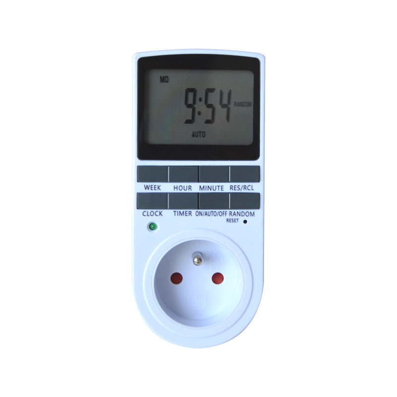 Spínací zásuvka GETI GDT02 digitální týdenní