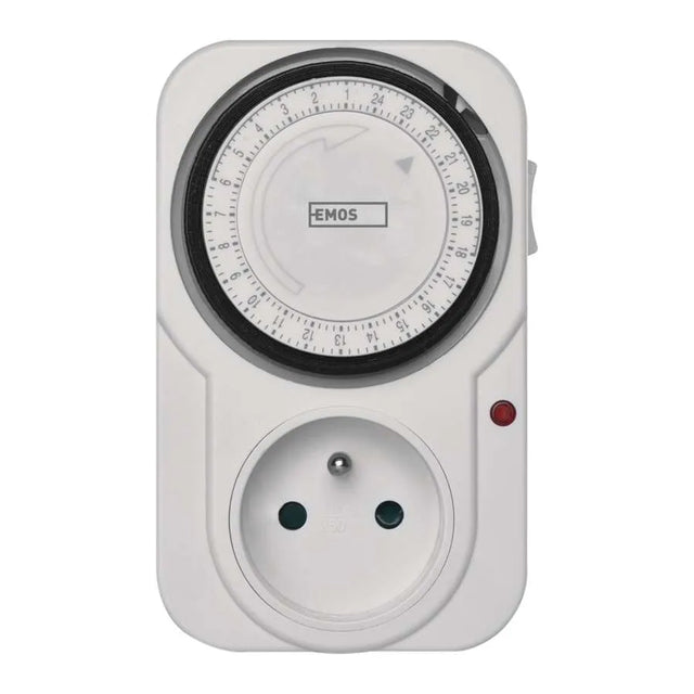Spínací zásuvka EMOS P5502 mechanická denní