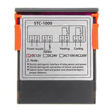 Digitální termostat STC-1000, rozsah -50~99°C, napájení 24VDC