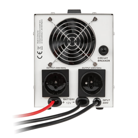 Zdroj záložní KEMOT PROsinus-800 12V 230V 800VA 500W White