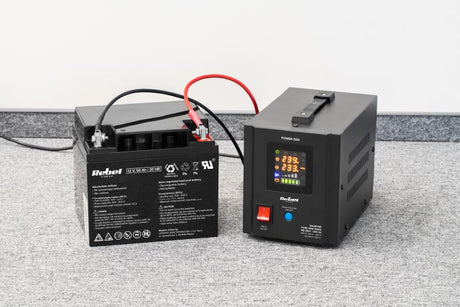 Zdroj záložní REBEL POWER-500 12V 230V 500VA 300W Black