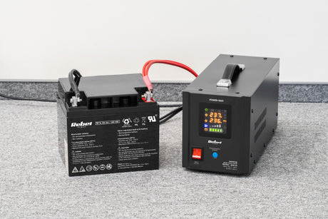 Zdroj záložní REBEL POWER-1000 12V 230V 1000VA 700W Black